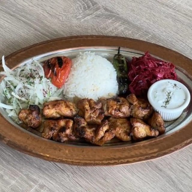 Chicken Shish Kebab.