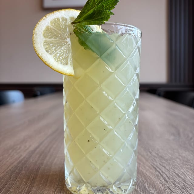 Homemade Lemonade.